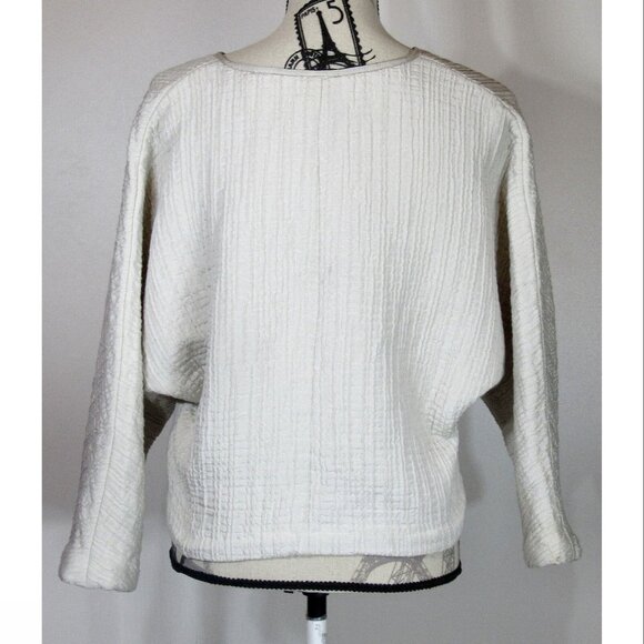 Zero + Maria Cornejo MC Top, Canvas, Pucker Weave, Womens Size 4 - Picture 4 of 5